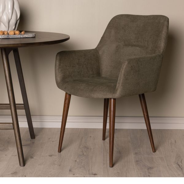 VD TAMARA Barna design, elegáns Kárpitos beltéri szék
