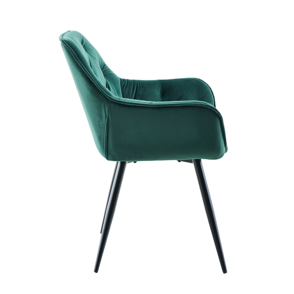 DL CHERRY   Zöld design Kárpitos beltéri szék