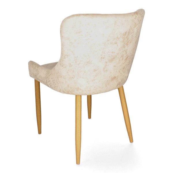 FIK CRYSTAL Beige elegant Upholstered indoor chair