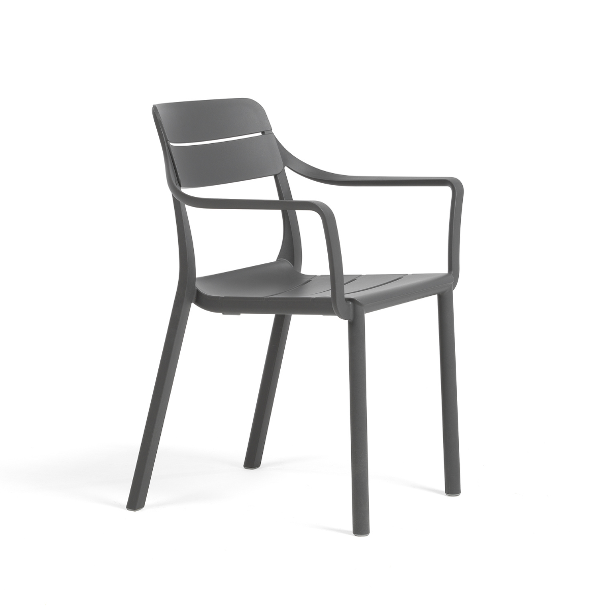 NARDI CASSIA ARMCHAIR Szürke design Műanyag kültéri szék