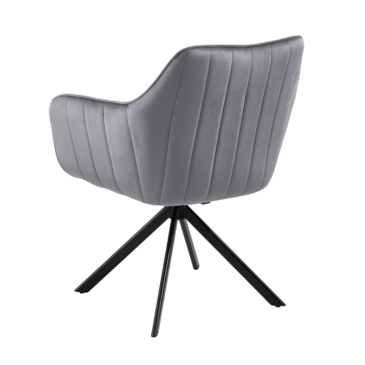 DL ZALIA  Szürke design Kárpitos beltéri szék