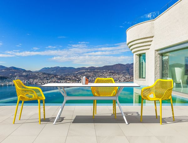 ST AIR XL Sárga modern Műanyag kültéri szék