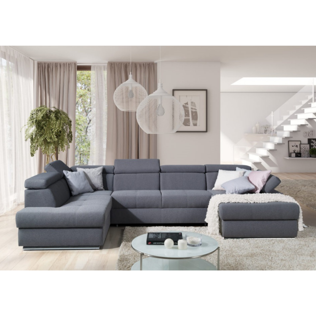 ET NAVENTO  Több színben design Sarokgarnitúra