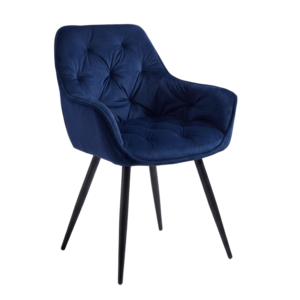 DL CHERRY   Kék design Kárpitos beltéri szék