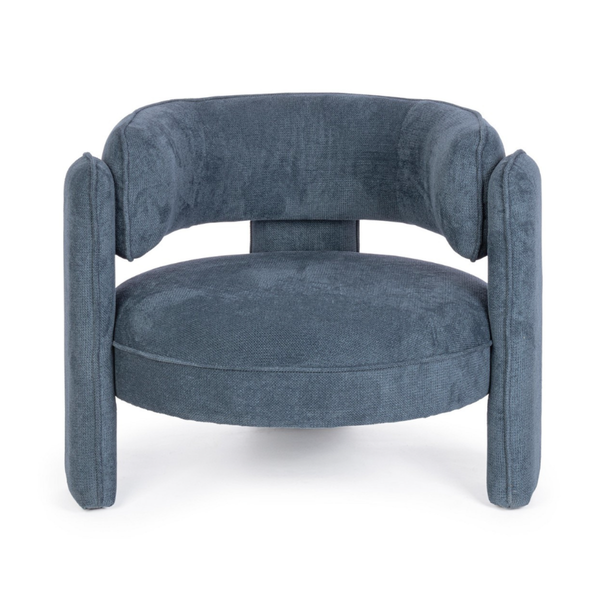 BT AMARA Kék design Kárpitos beltéri fotel