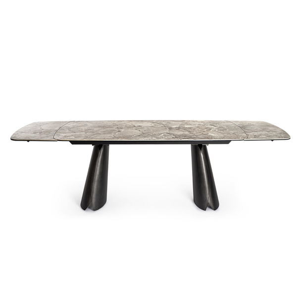 BT CENILLE  Grey elegant Polyrattan outdoor sofa