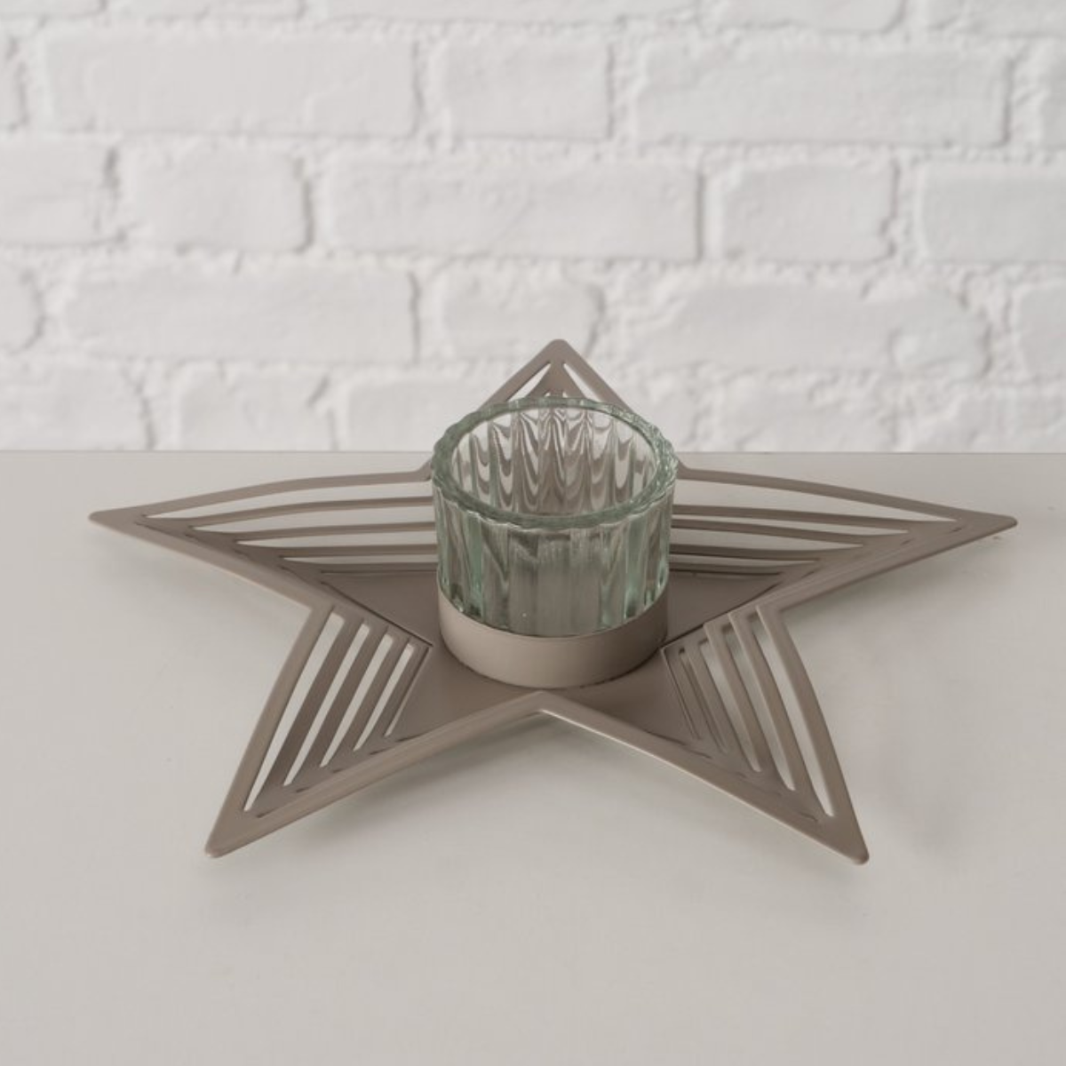 B SPARKLY Taupe design Asztali dekoráció