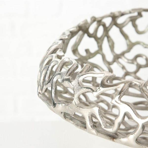 B FRIDA BOWL SET utolsó 1db  Ezüst design Asztali dekoráció