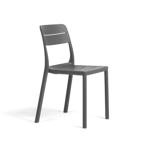 NARDI CASSIA BISTROT Szürke design Műanyag kültéri szék