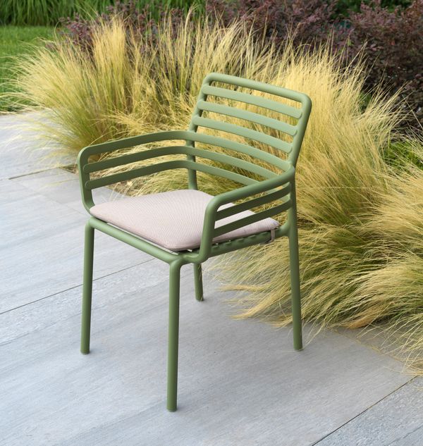 NARDI DOGA Zöld design Műanyag kültéri szék
