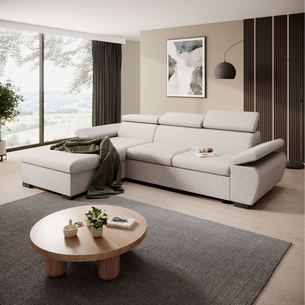 ET BAMBO Több színben modern Sarokgarnitúra