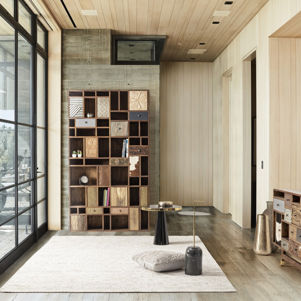 BT NATAN Fekete elegáns Dohányzóasztal