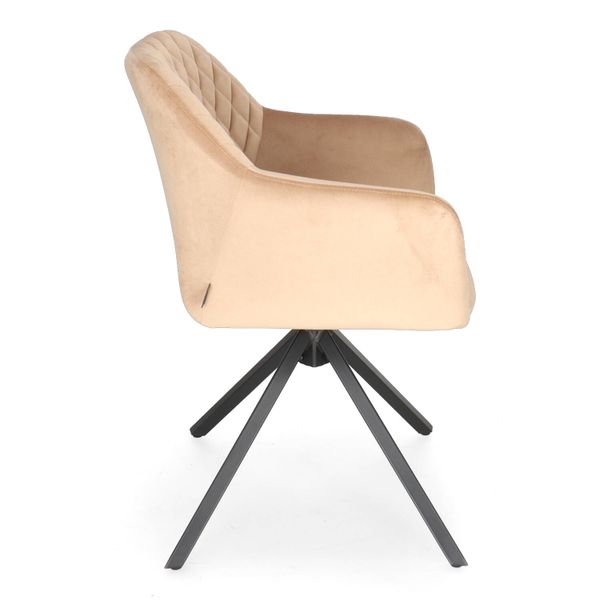 DL AZALEA Bézs design Kárpitos beltéri szék