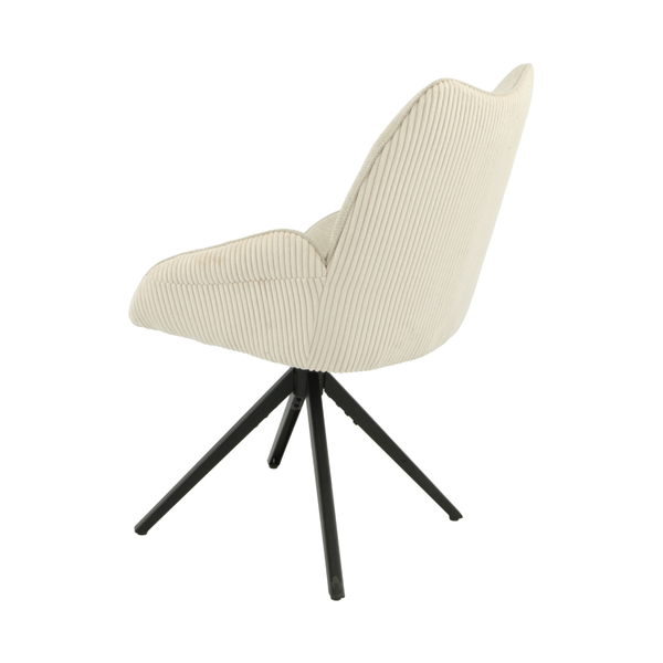 ET EDIE Bézs design Kárpitos beltéri szék