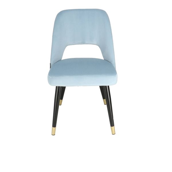 DL FANNY STEEL utolsó 4db  Kék design, elegáns Kárpitos beltéri szék