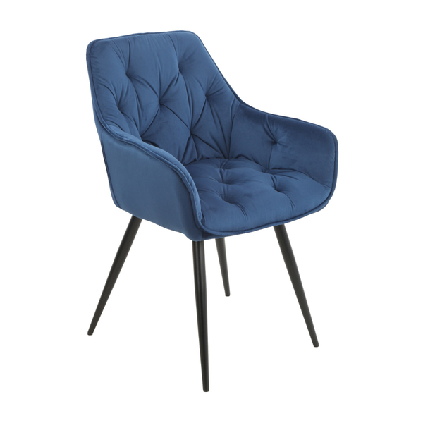 ET MONIQUE Kék design Kárpitos beltéri szék