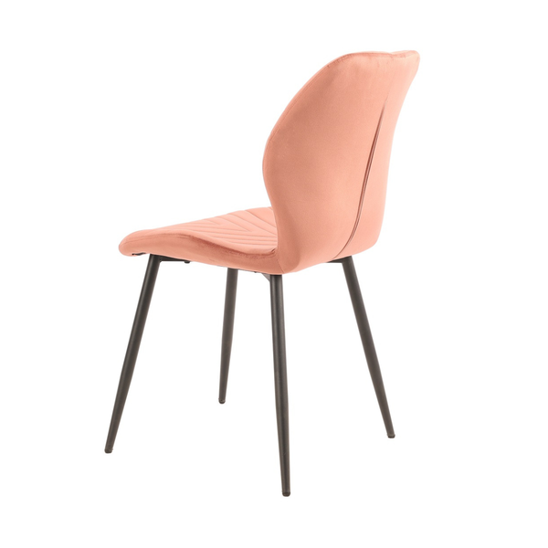 ET JULIE Rózsaszín design Kárpitos beltéri szék