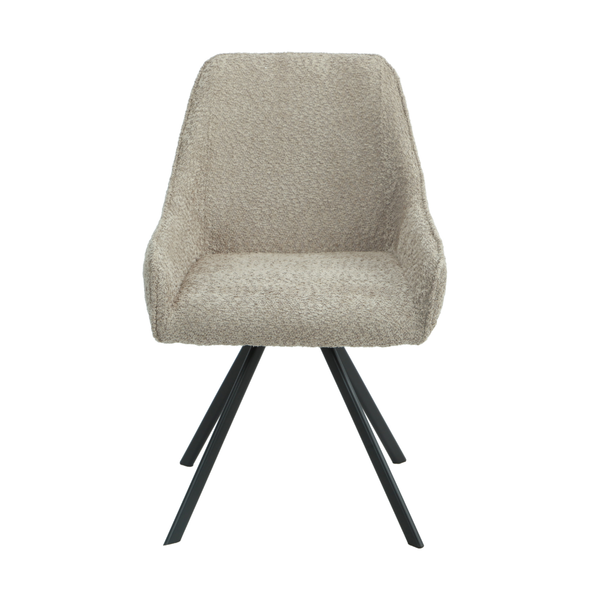 ET ORSON Világos szürke design Kárpitos beltéri szék