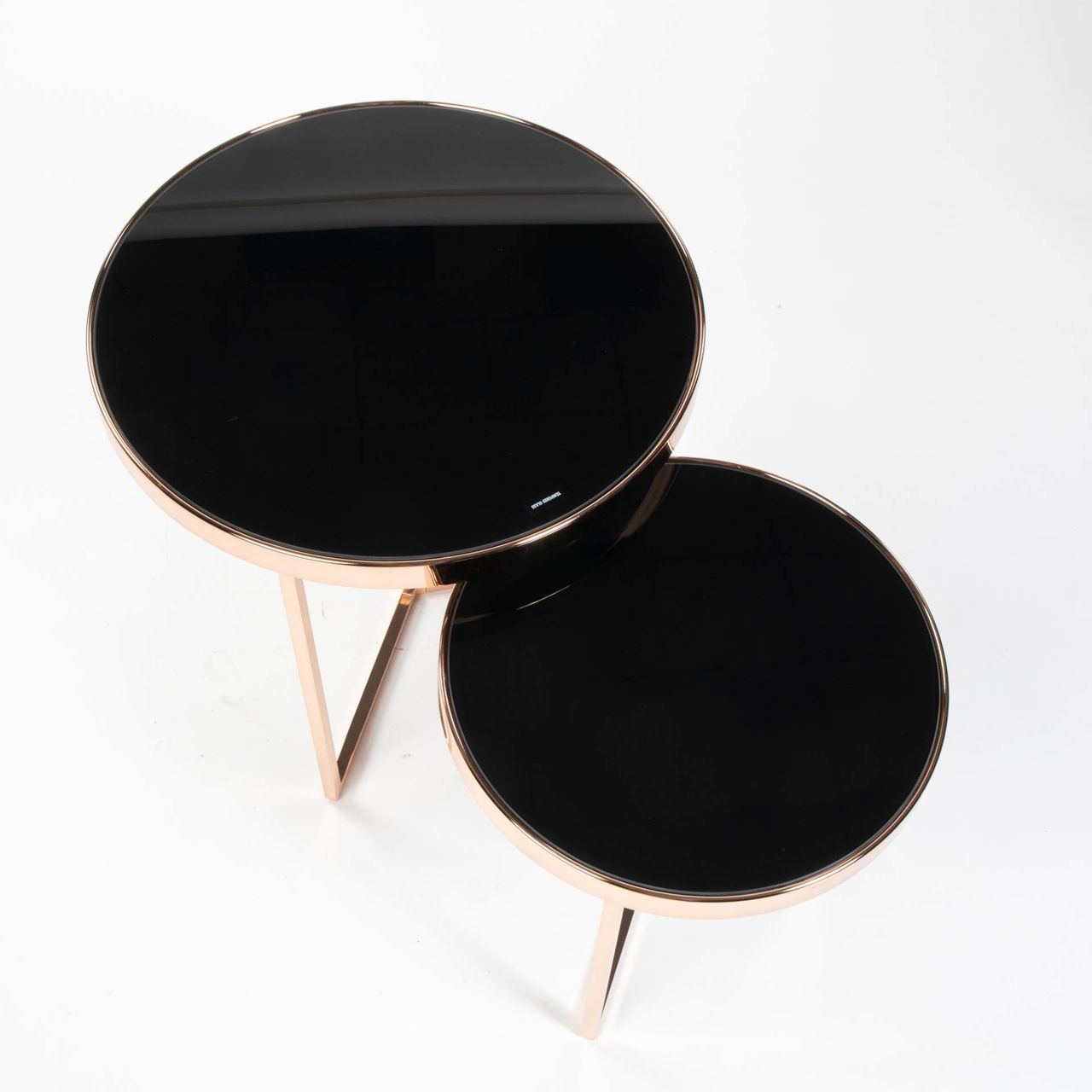 AT JADE SZETT Fekete, Arany design Dohányzóasztal