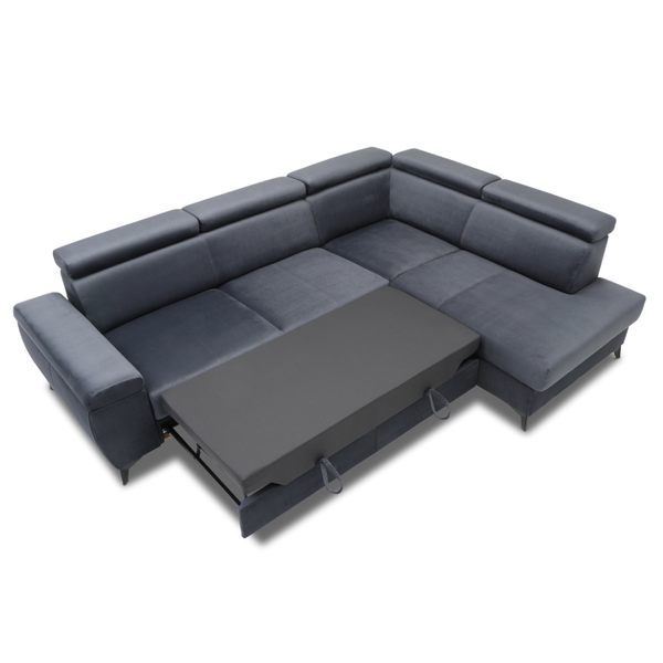 ET DELVIO Több színben design Sarokgarnitúra