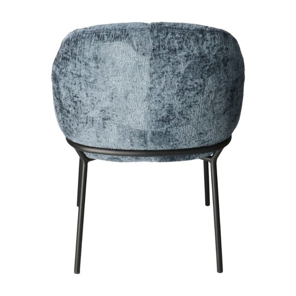 DL LUNDA Kék modern Kárpitos beltéri szék