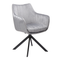 DL ZALIA Szürke elegáns Kárpitos beltéri szék