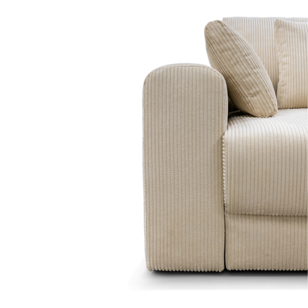 ET MEGANE Bézs design Kanapé