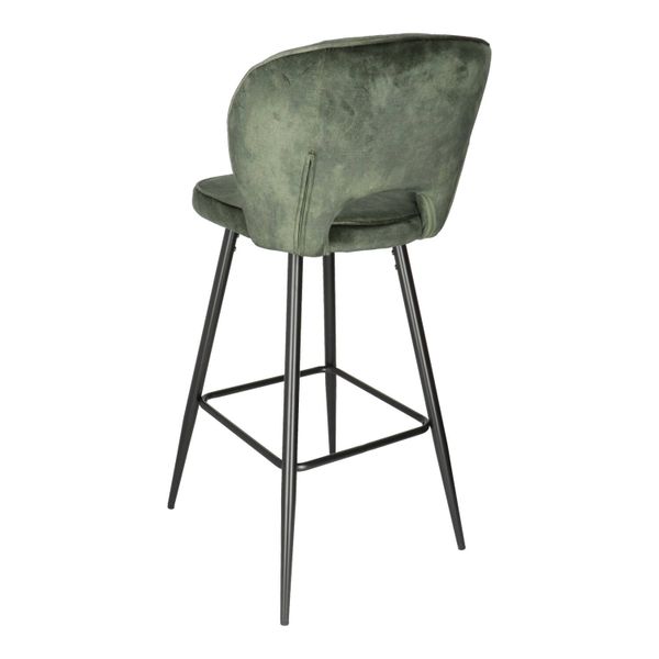 DL MYRA BS  Zöld elegáns Kárpitos beltéri bárszék