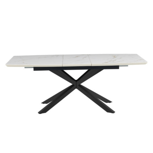 ET LYNETTE 160 Fehér design Beltéri komplett asztal