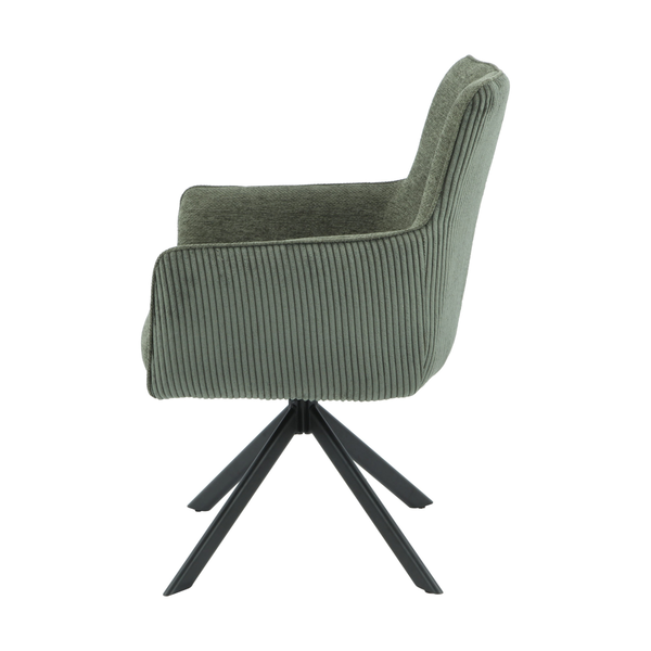 ET VANESSA Sötétzöld  design Kárpitos beltéri szék