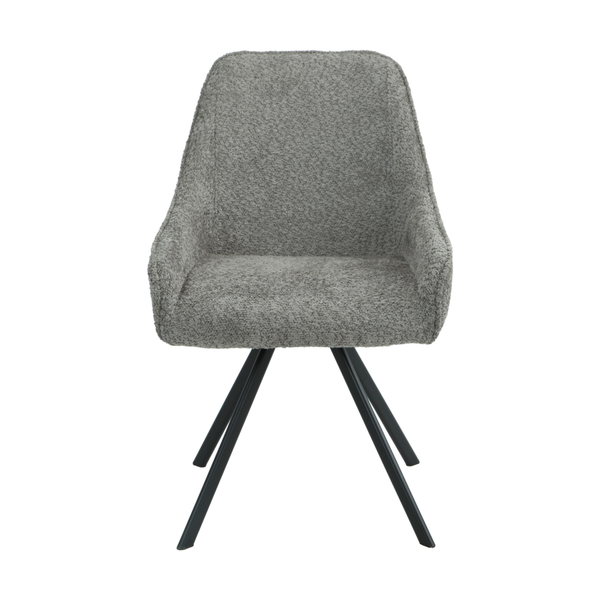 ET ORSON Szürke design Kárpitos beltéri szék