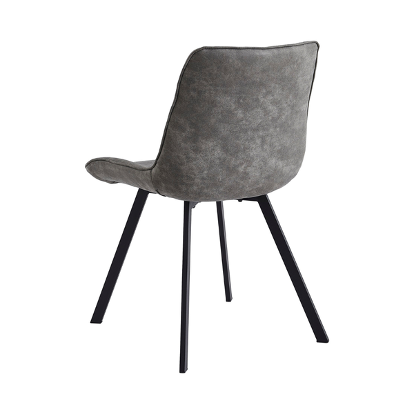 ET MIKE Szürke design Kárpitos beltéri szék