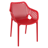 ST AIR XL Piros modern Műanyag kültéri szék