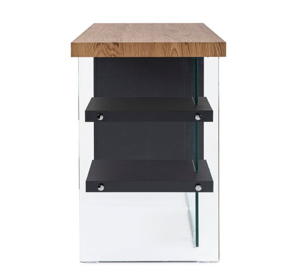 BT LIORA Fekete design Irodai asztal