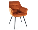 SI OLIVIA CINNAMON Bronz modern Kárpitos beltéri szék