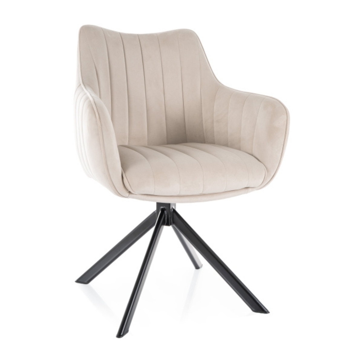 SI ZALIA LIGHT Bézs design, elegáns Kárpitos beltéri szék