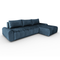 ET ROSITA Kék modern Sarokgarnitúra