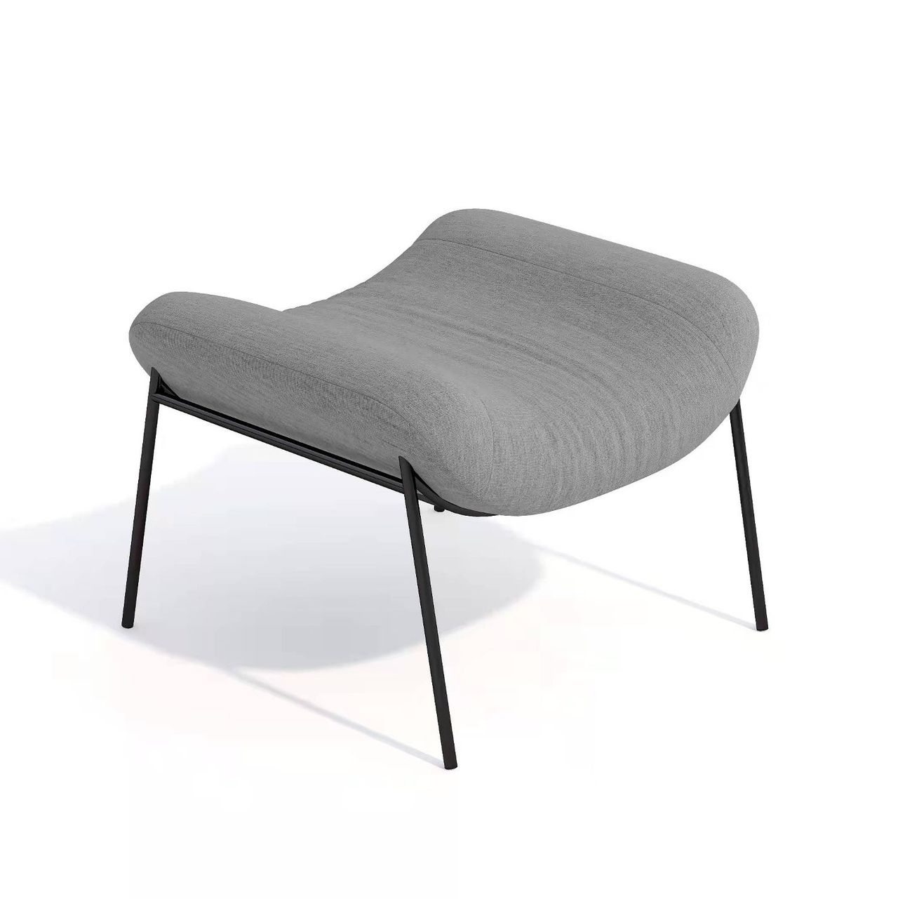 AT PUERTO SZETT Szürke design Kültéri fotel