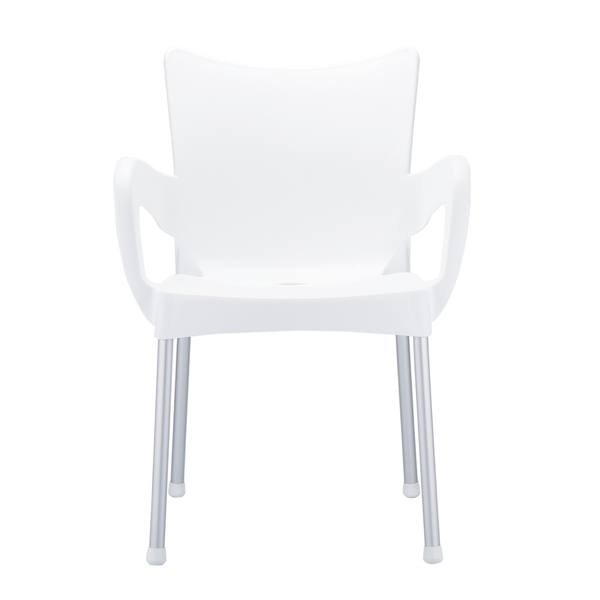 ST ROMEO Fehér design Műanyag kültéri szék