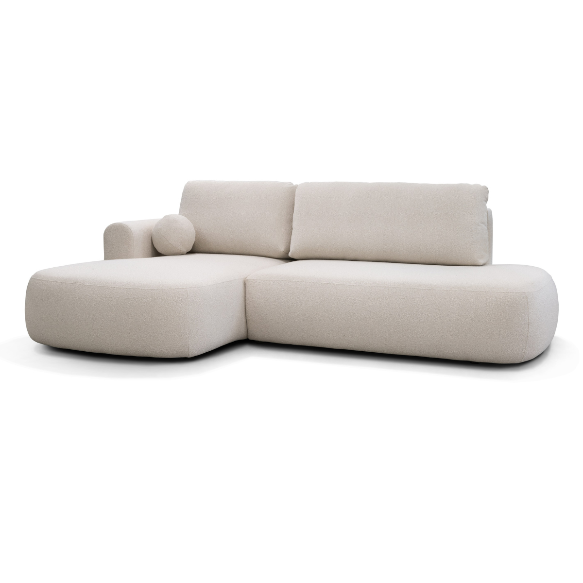 ET ANGIE Bézs design Sarokgarnitúra