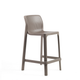 NARDI NET STOOL MINI Taupe design Műanyag kültéri bárszék
