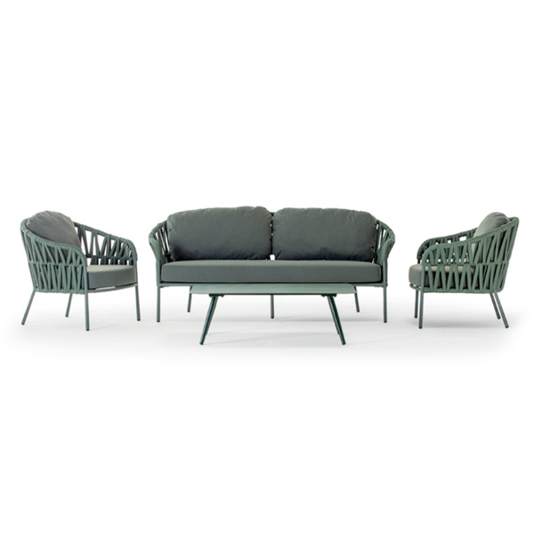 GR VICTORY Zöld design Kültéri lounge szett