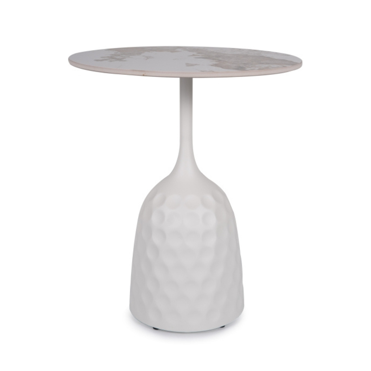 SI SOLE Fehér design Dohányzóasztal