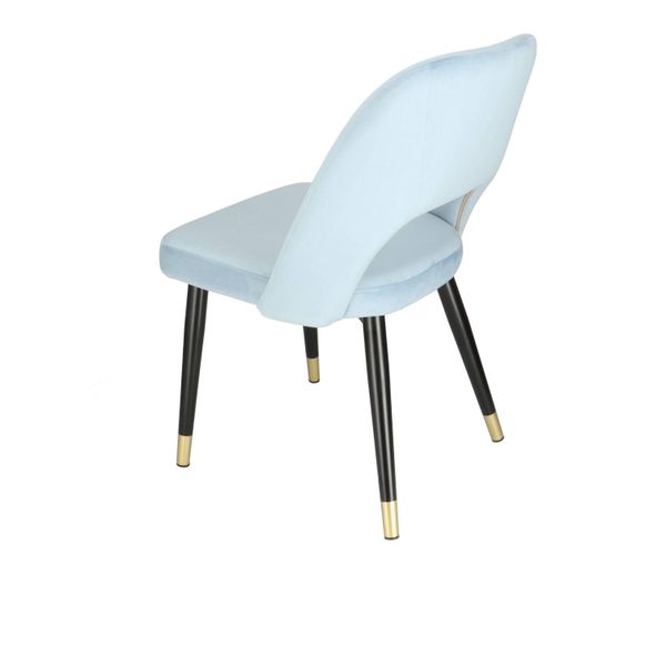 DL FANNY STEEL utolsó 4db  Kék design, elegáns Kárpitos beltéri szék