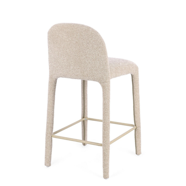 BT ANKARA Bézs design Kárpitos beltéri bárszék