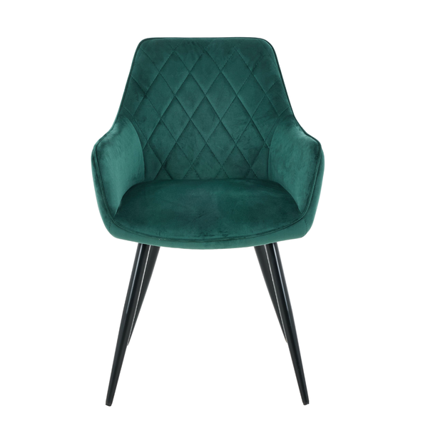 DL NELIA   Zöld design Kárpitos beltéri szék