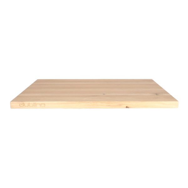RC NATUR OAK 80x80 Barna skandináv Tömörfa beltéri asztallap