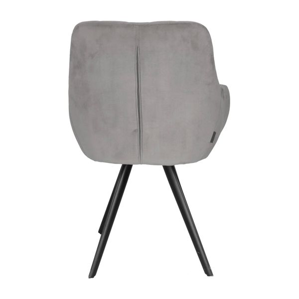 DL PICASSO Szürke elegáns Kárpitos beltéri szék