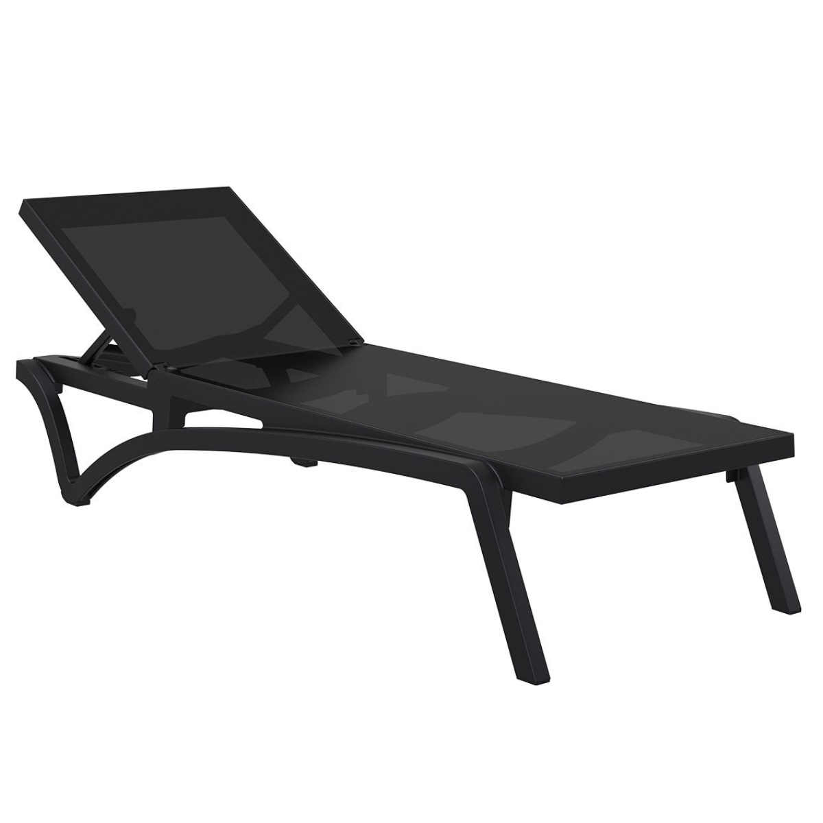 ST PACIFIC Fekete design Napágy