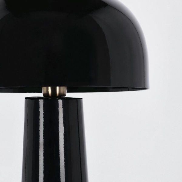 BT KIKI Fekete elegáns Beltéri asztali lámpa